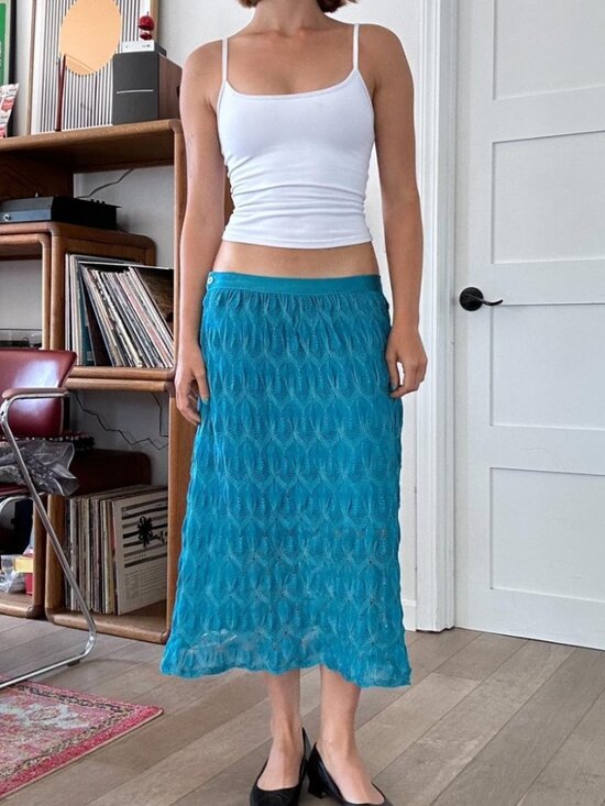 Missoni Dresses & Skirts - Blue Missoni Midi Skirt